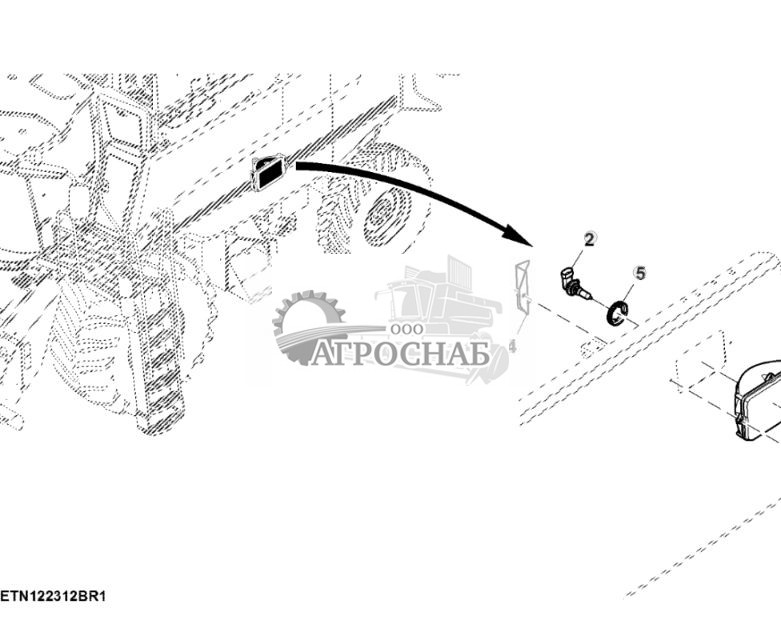 Сервисное освещение зерноочистки, лампа прожектора - ST828736 740.jpg